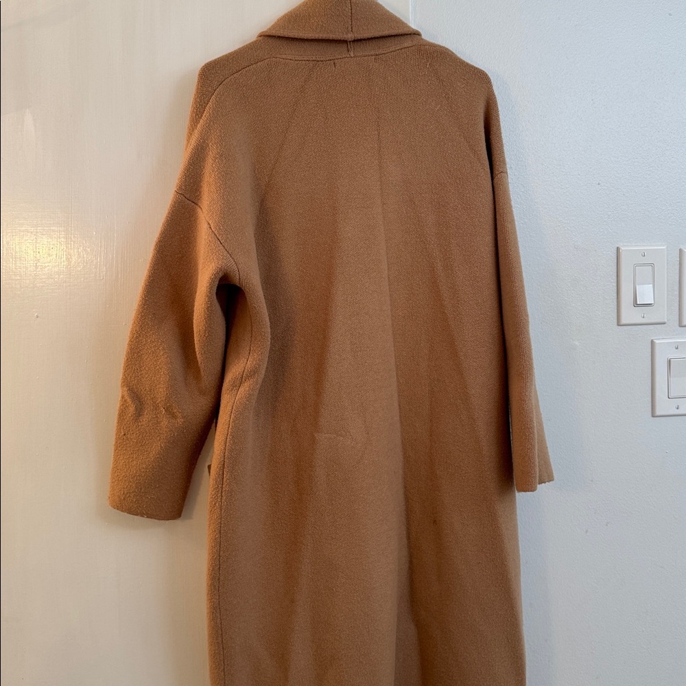 Mango Camel Cardigan Coat - Picture 5 of 5